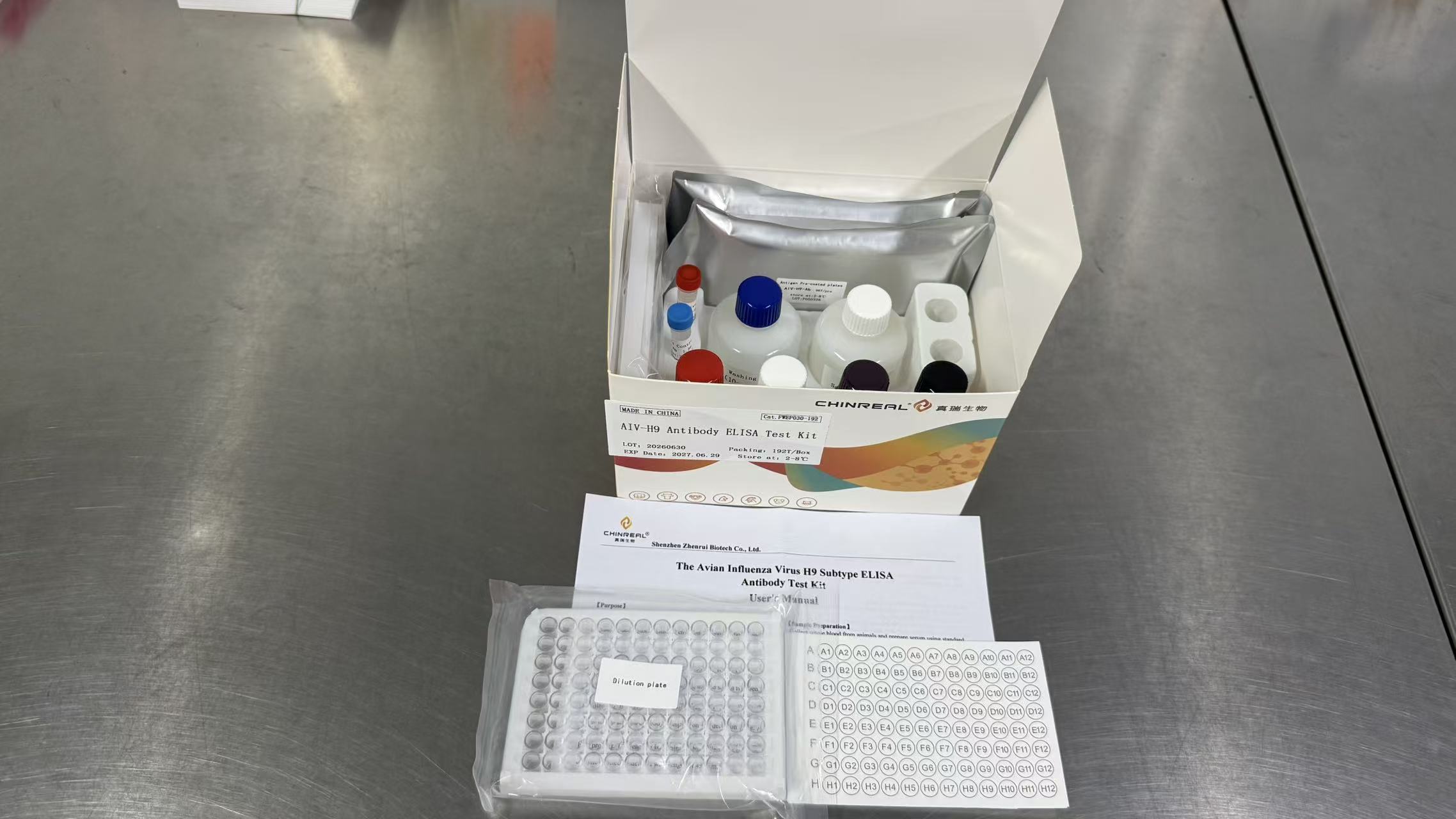 H9 Avian Influenza Virus Antibody Elisa Test Kit